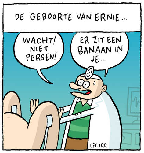 Geboorte van Ernie