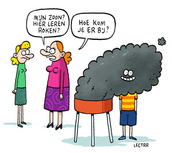 Leren roken