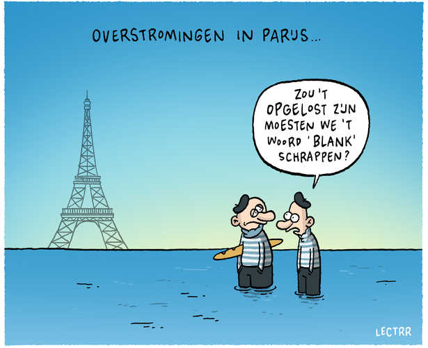 Overstromingen Parijs