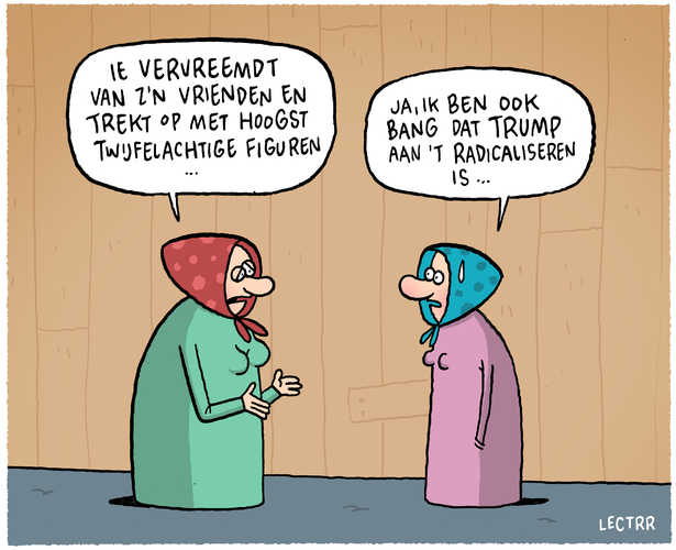 Radicalisering Trump