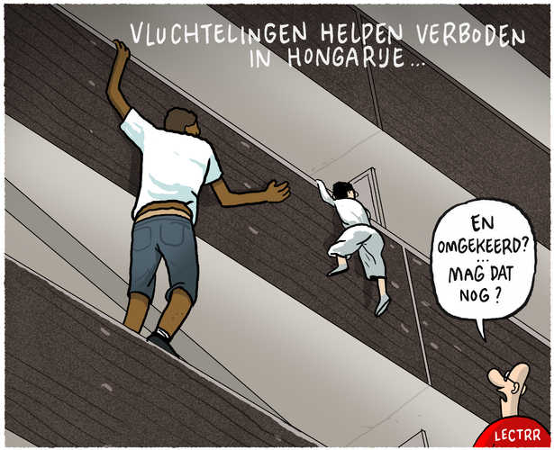 Vluchtelingen helpen