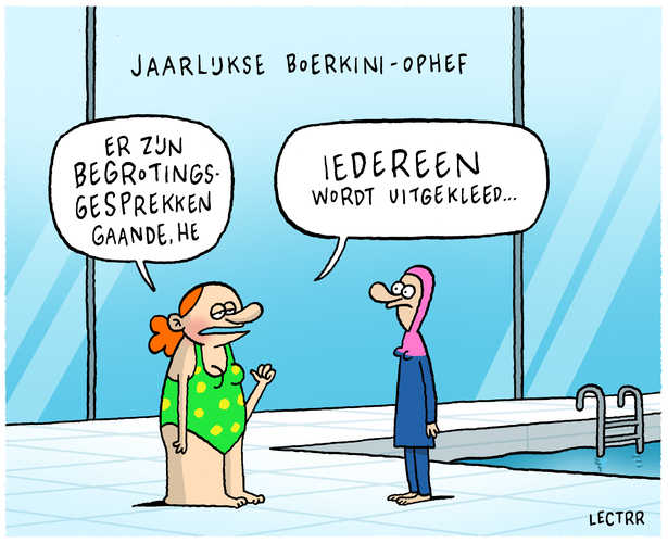 Boerkini-ophef