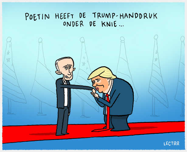 Trump-handdruk