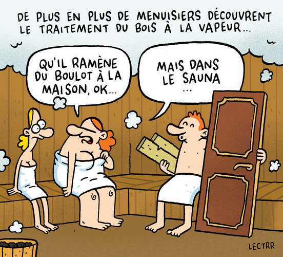 Traitement à la vapeur