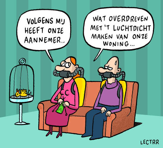 Luchtdichte woning