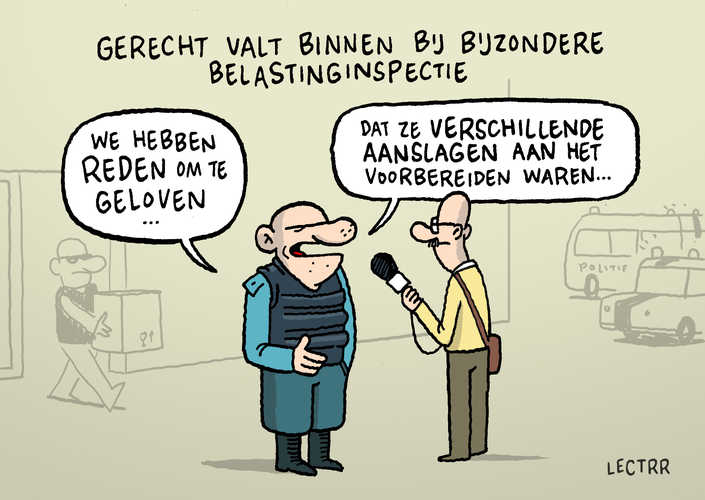 Gerecht valt binnen bij BBI