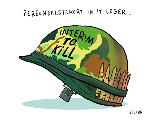 Personeelstekort leger