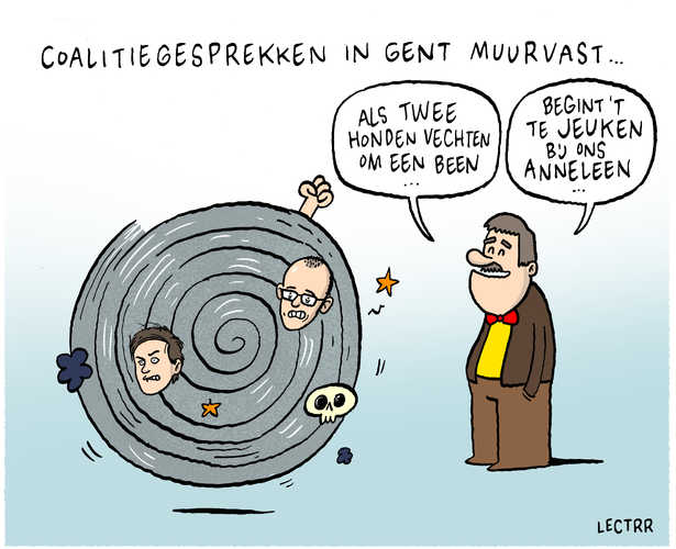 Coalitiegesprekken Gent