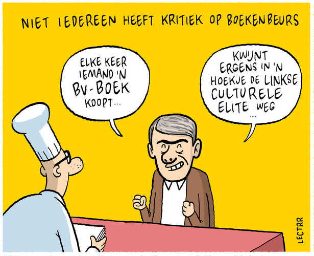 Kritiek boekenbeurs