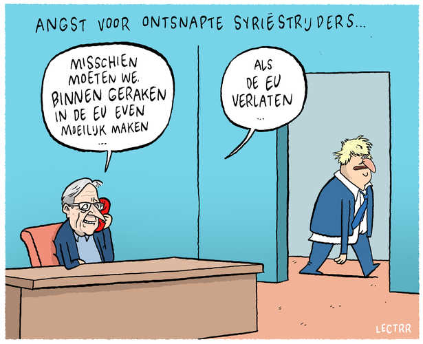 Ontsnapte Syriëstrijders