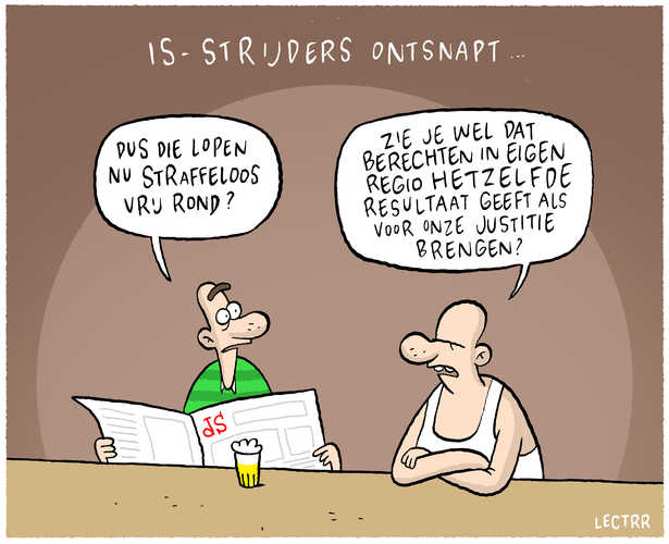 IS-strijders ontsnapt