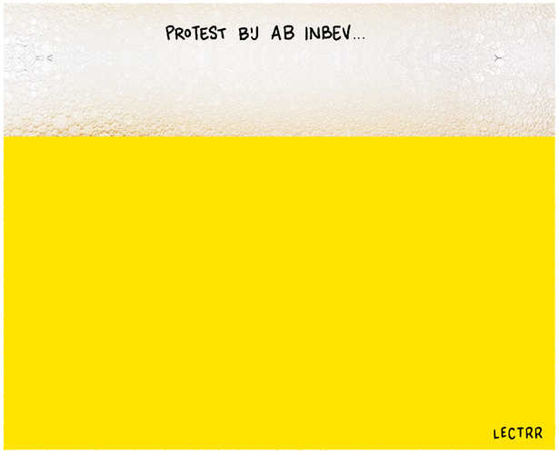Protest AB InBev