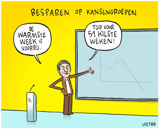 Besparing projectsubsidies