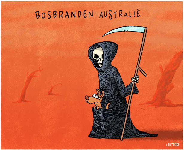 Bosbranden Australië