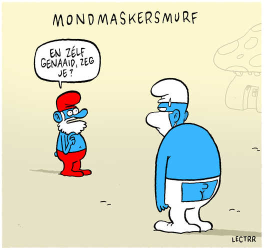 Mondmaskersmurf