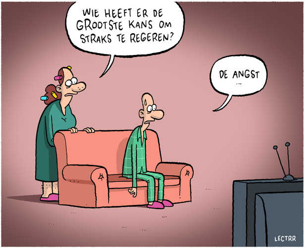 Angst regeert