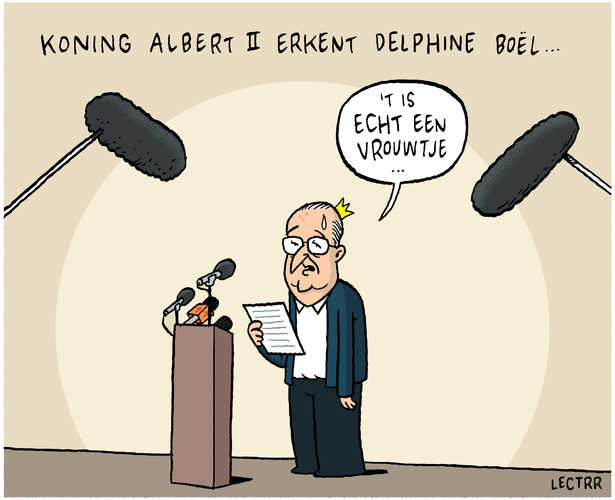 Erkenning Delphine Boël