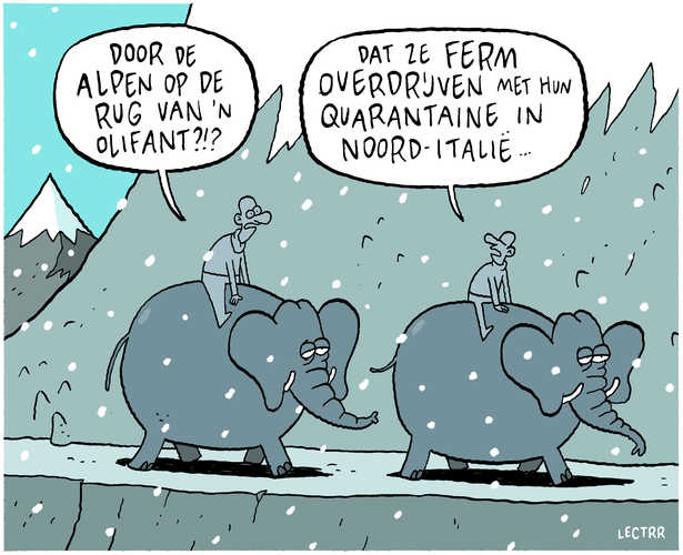 Lockdown Noord-Italië