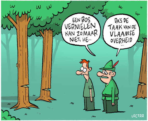 Bomen vernielen