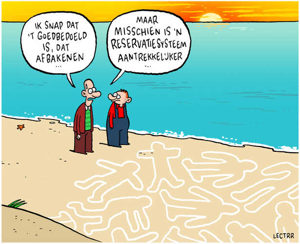 Reservatiesysteem strand