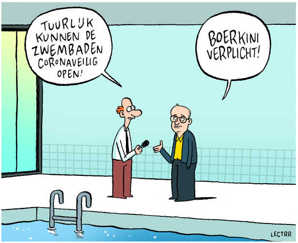 Heropening zwembaden