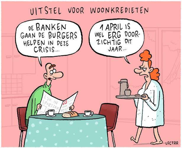 Uitstel woonkredieten