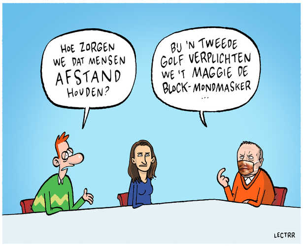 Maggie De Block-mondmasker