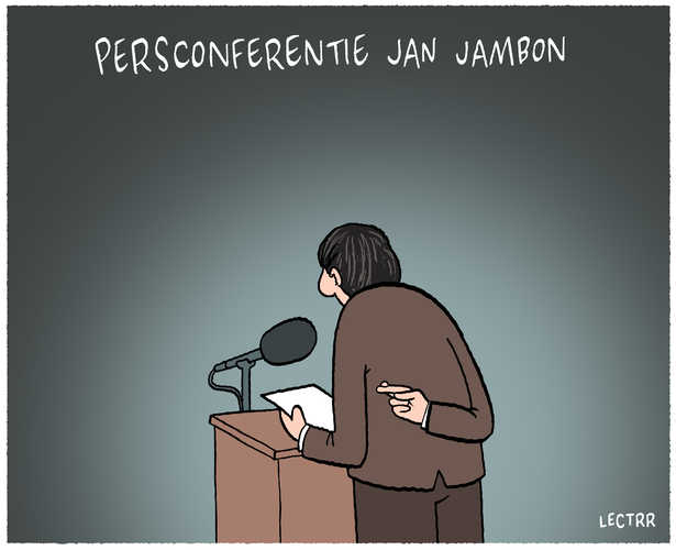 Persconferentie zaak-Chovanec