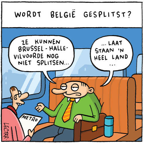 België splitsen