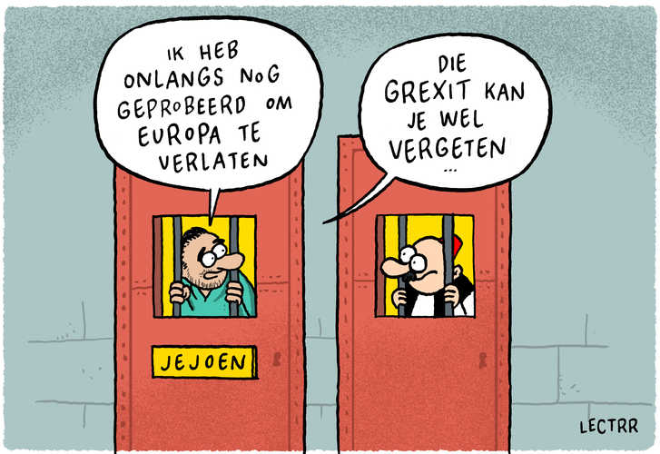 Europa verlaten