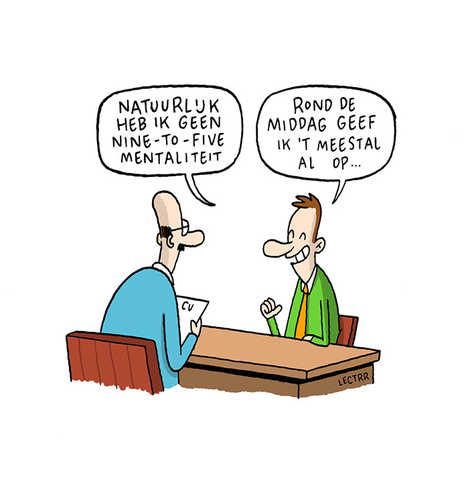 Nine-to-five Mentaliteit