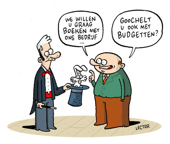 Goochelen met Budgetten