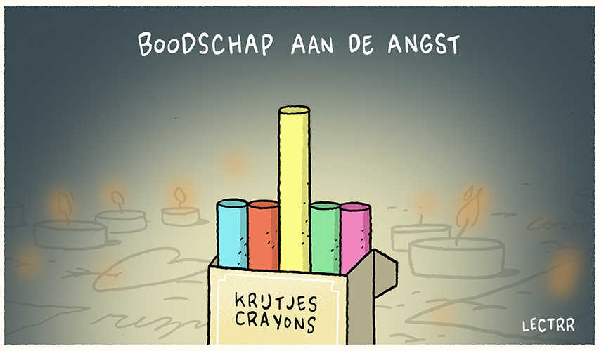 Boodschap aan de angst