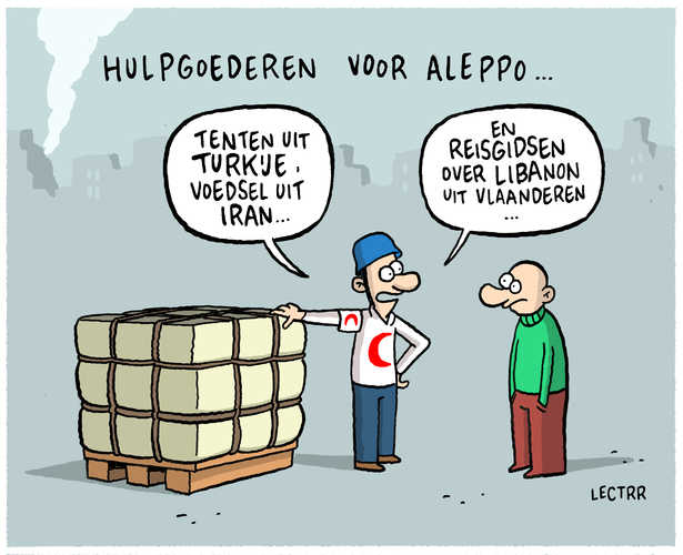 Hulpgoederen Aleppo