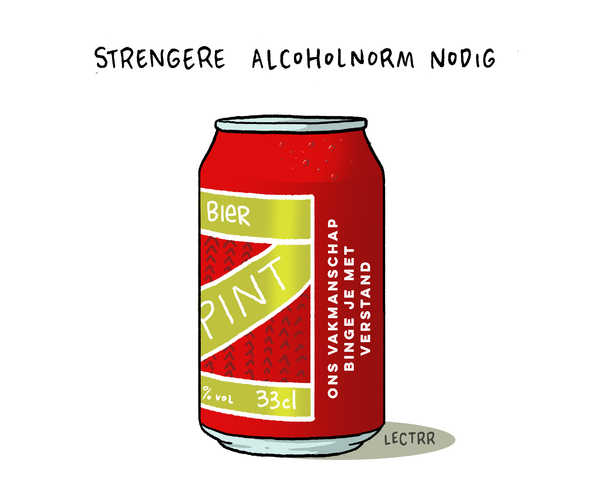 Strengere alcoholnorm nodig