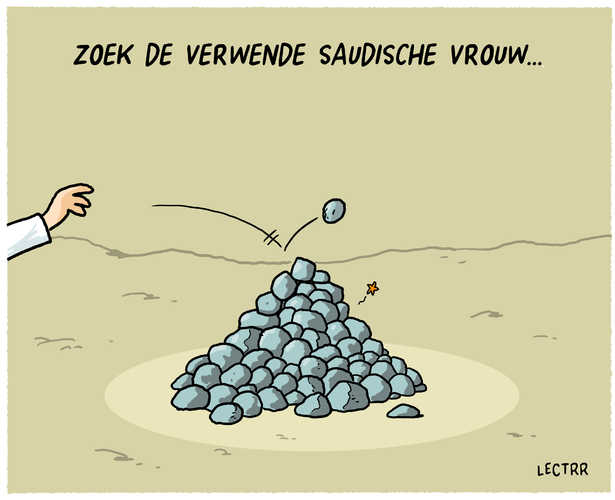 Verwende Saudische vrouw